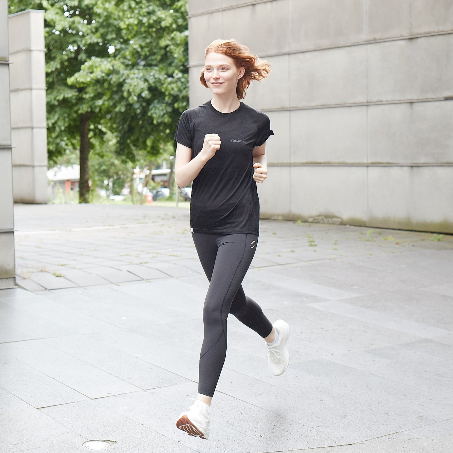 Lange Running Tights, Damen