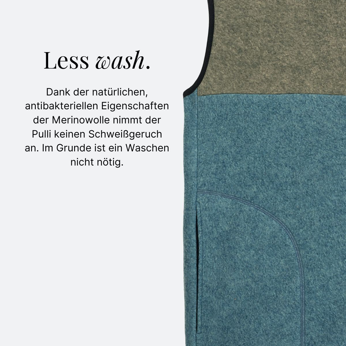 TheNova Merino Fleece Weste, verschiedene Farben, unisex