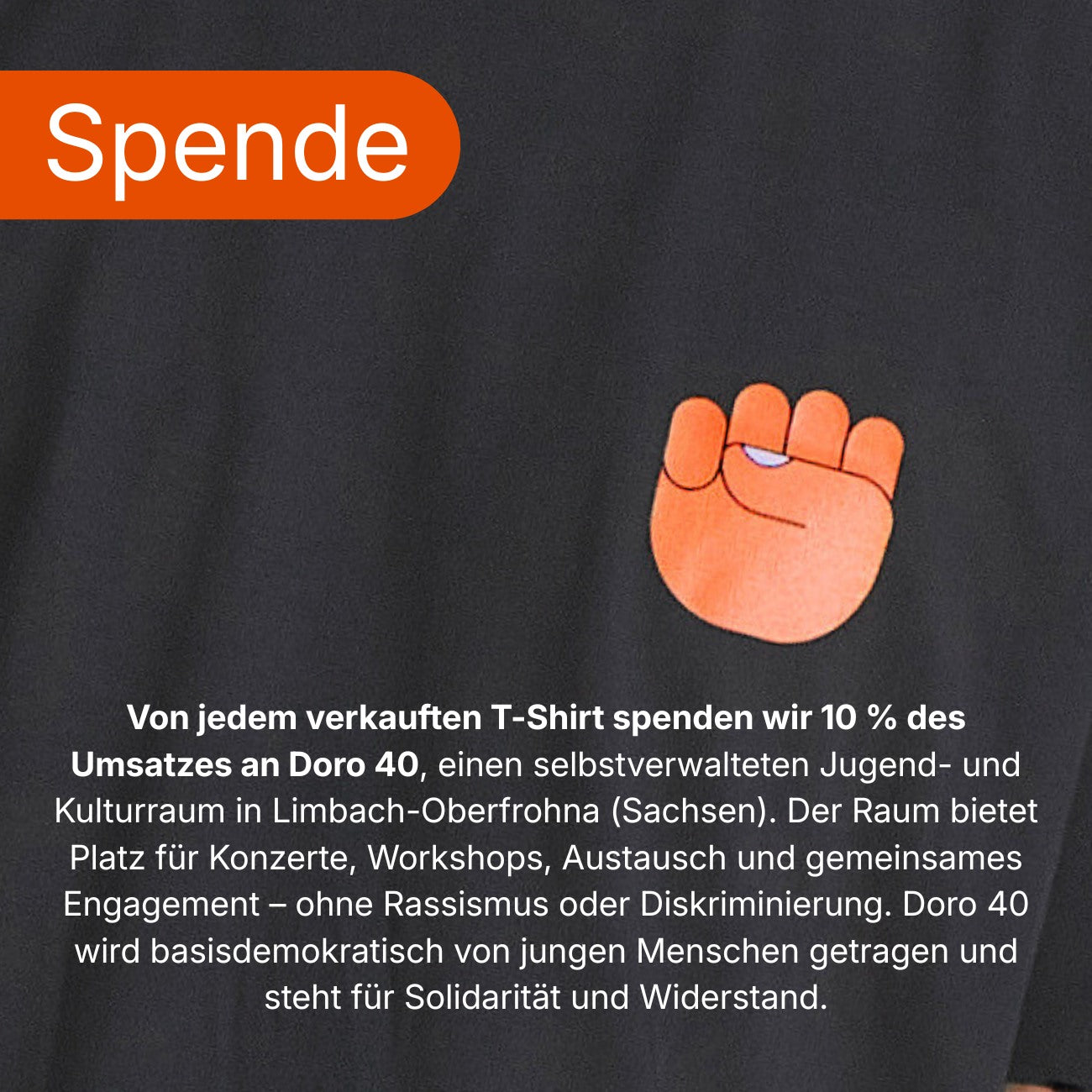 Anti Racism Runners Collective, T-Shirt, unisex, 100% Biobaumwolle