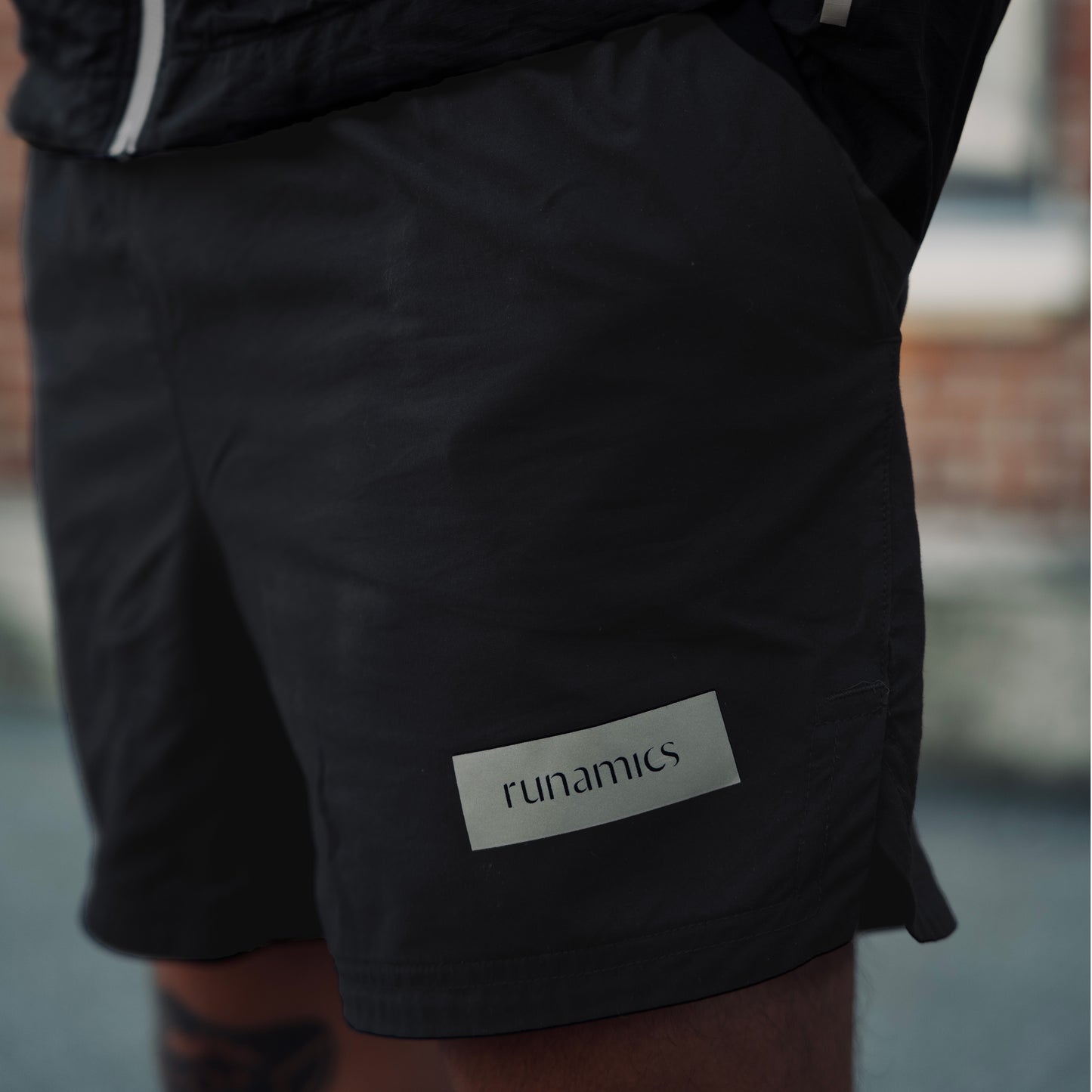 Bouncy Cotton Running Shorts, Herren