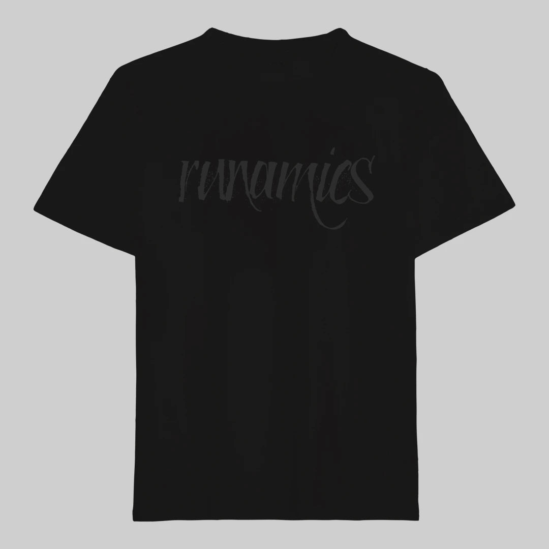 Calligraphy T-Shirt, regenerative Baumwolle, unisex