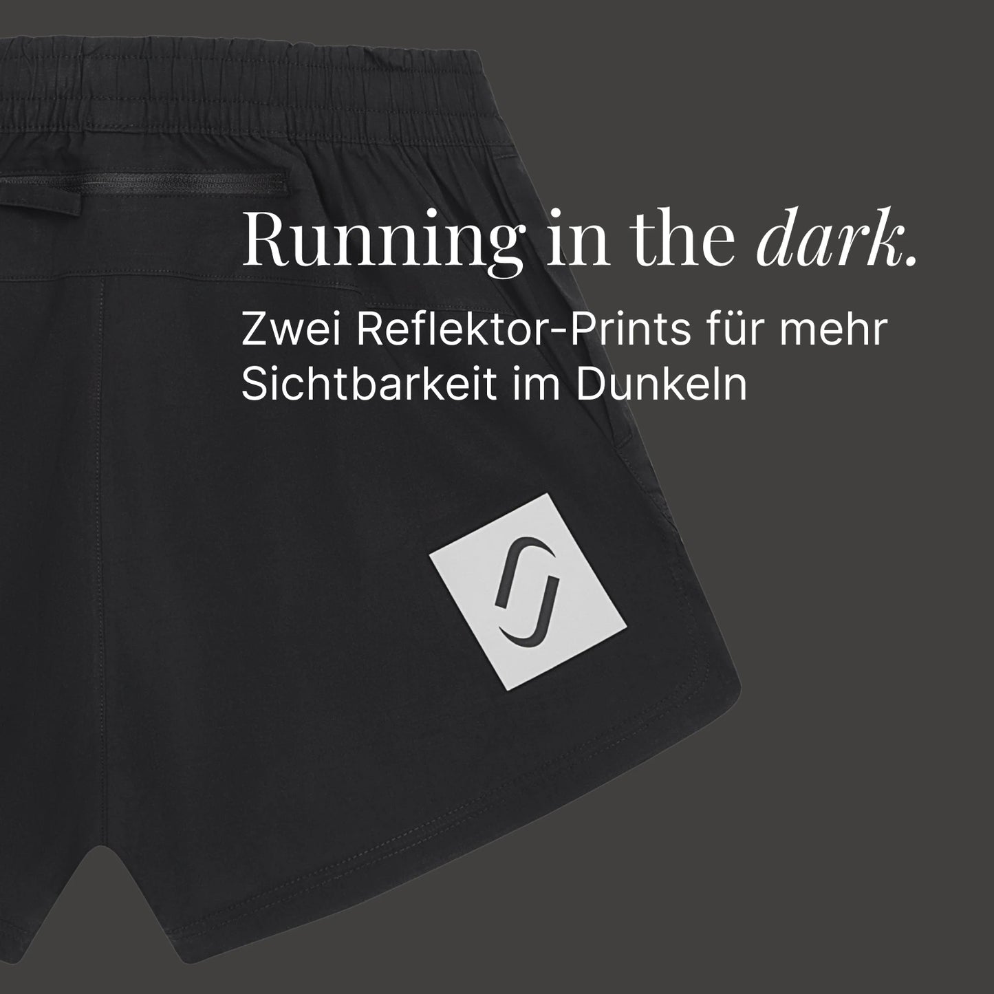 Bouncy Cotton Running Shorts, Damen