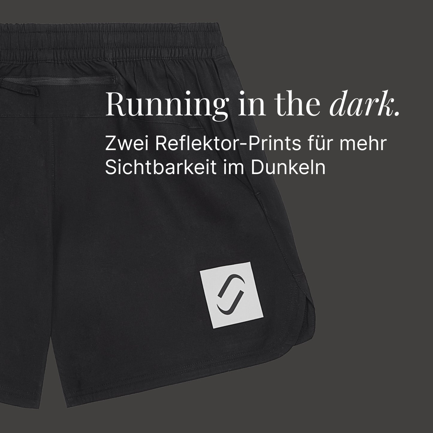 Bouncy Cotton Running Shorts, Herren