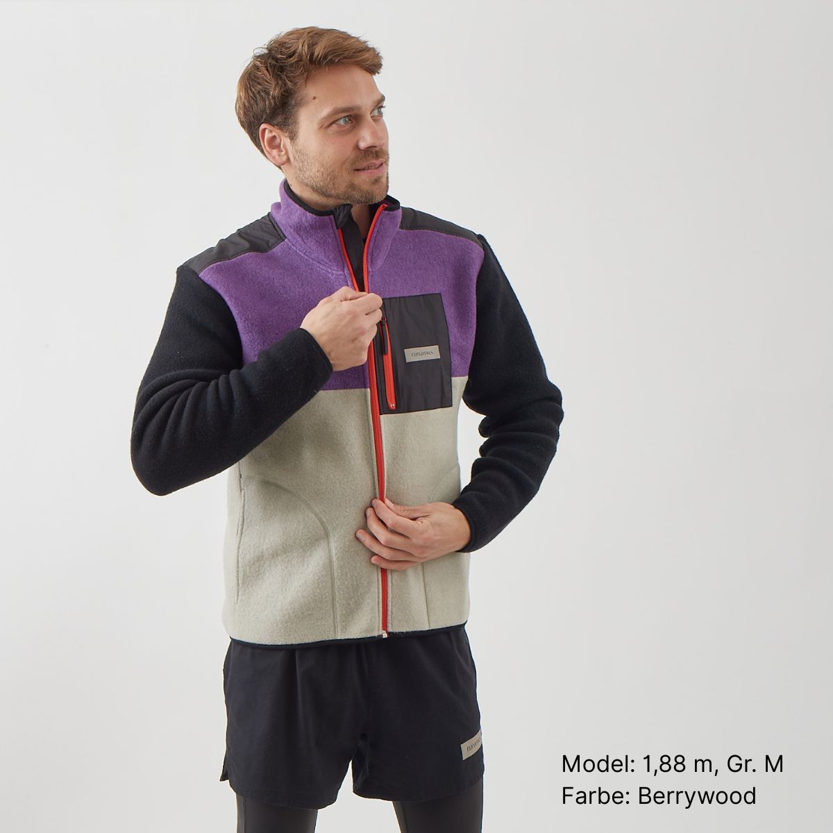 TheNova Merino Fleece Jacke, verschiedene Farben, unisex
