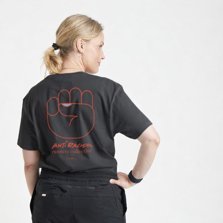 Anti Racism Runners Collective, T-Shirt, unisex, 100% Biobaumwolle