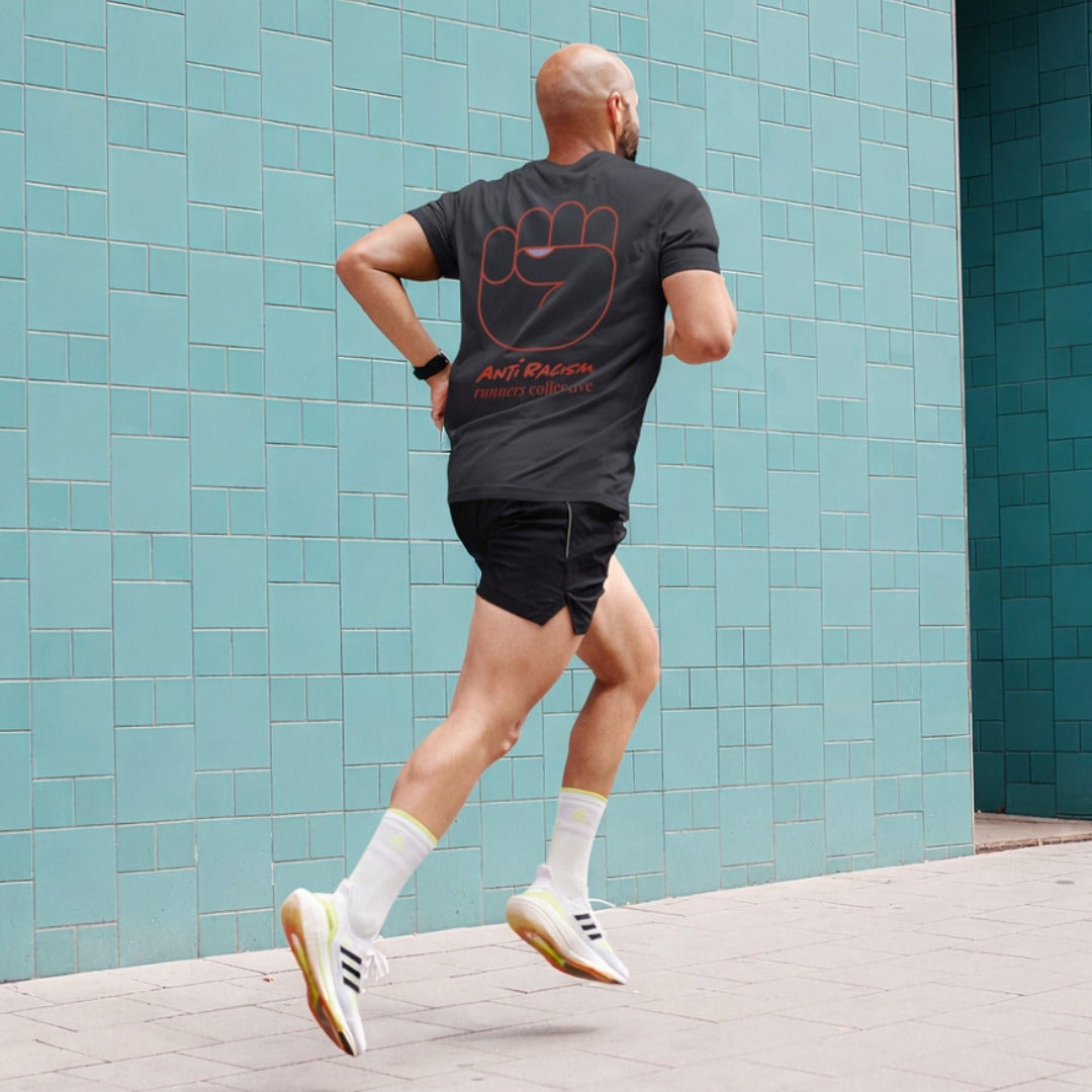 Anti Racism Runners Collective, T-Shirt, unisex, 100% Biobaumwolle