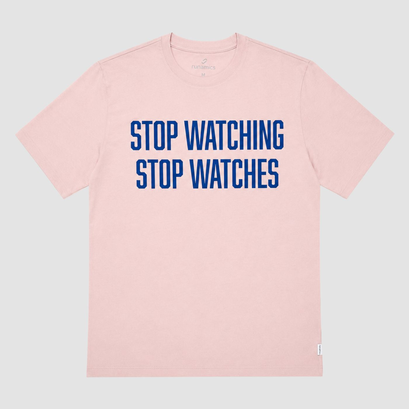 Stop Watching Stop Watches T-Shirt, Biobaumwolle, unisex