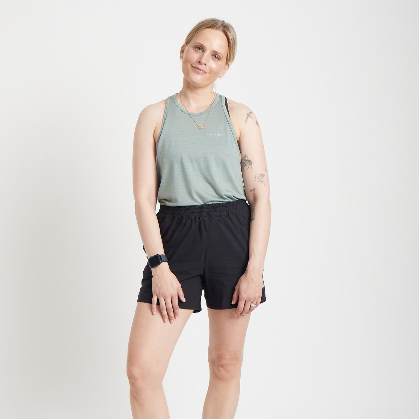Bouncy Cotton Running Shorts, Damen