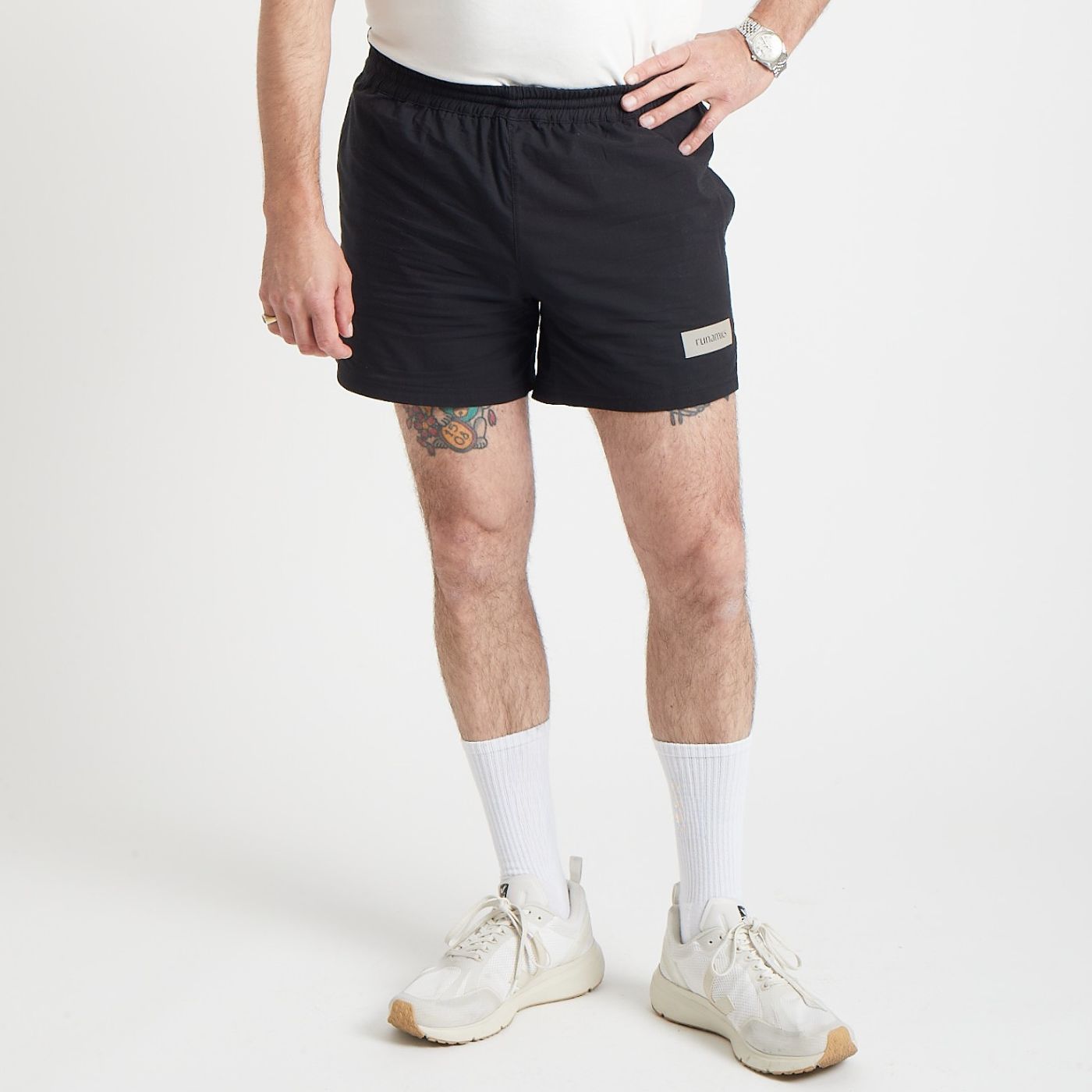Bouncy Cotton Running Shorts, Herren