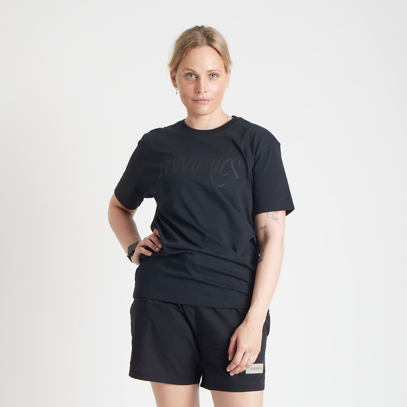 Calligraphy T-Shirt, regenerative Baumwolle, unisex
