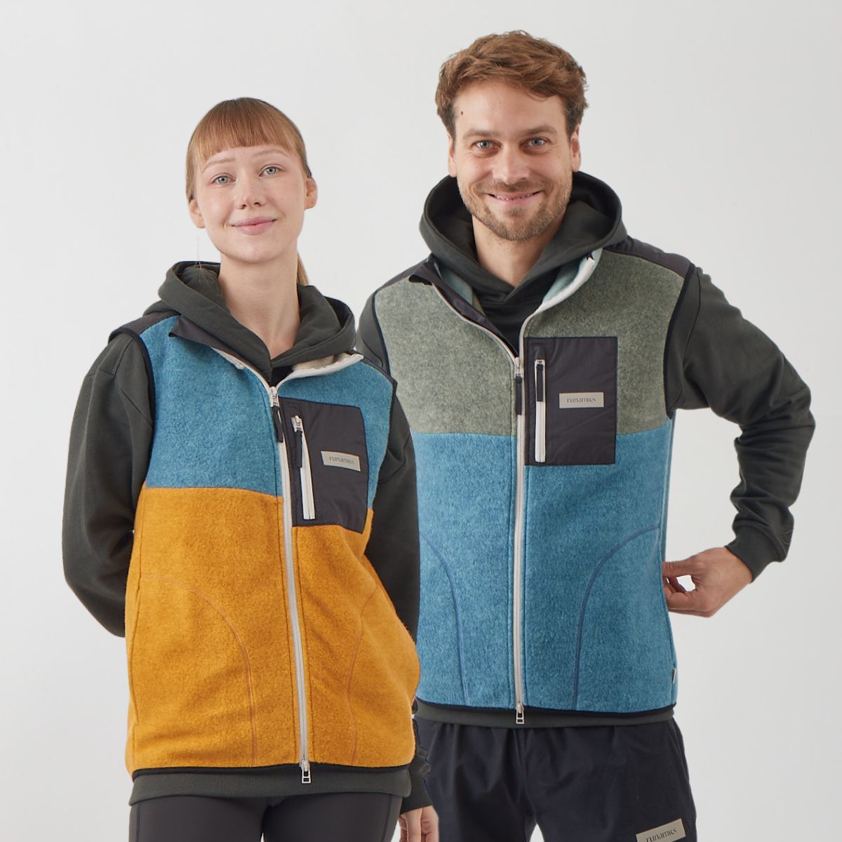 TheNova Merino Fleece Weste, verschiedene Farben, unisex