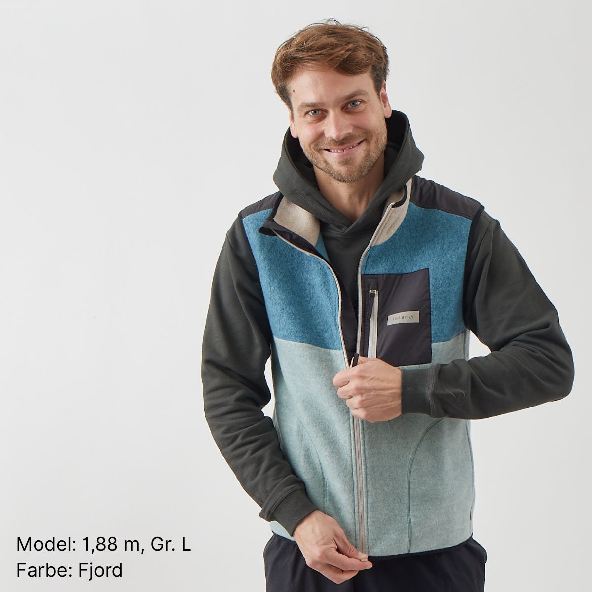 TheNova Merino Fleece Weste, verschiedene Farben, unisex