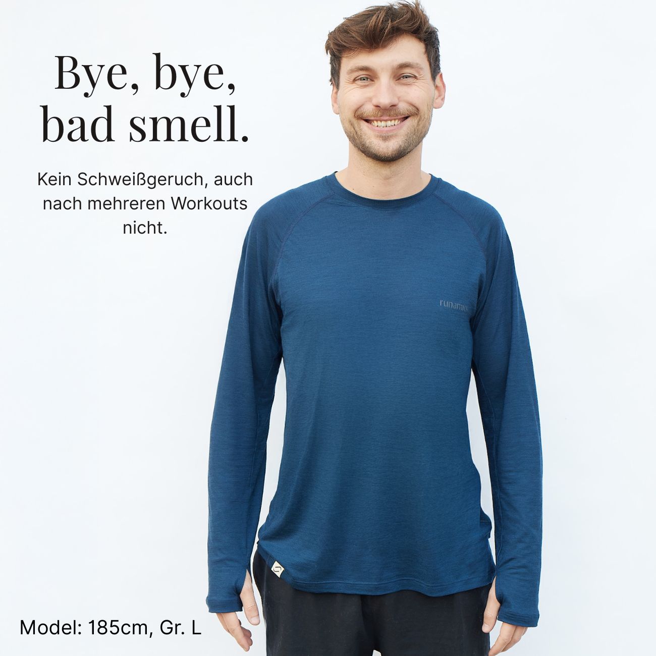Superlight Merino Running Longsleeve, Herren