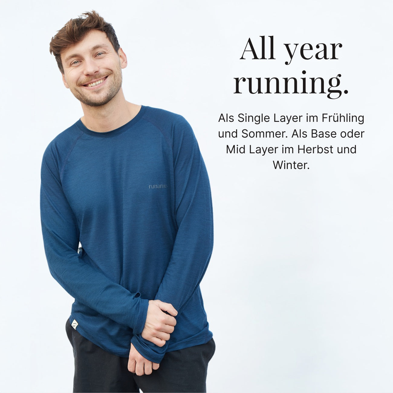Superlight Merino Running Longsleeve, Herren