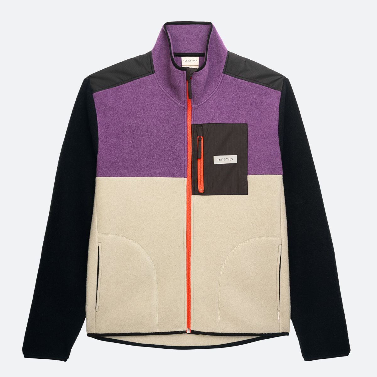 TheNova Merino Fleece Jacke, verschiedene Farben, unisex