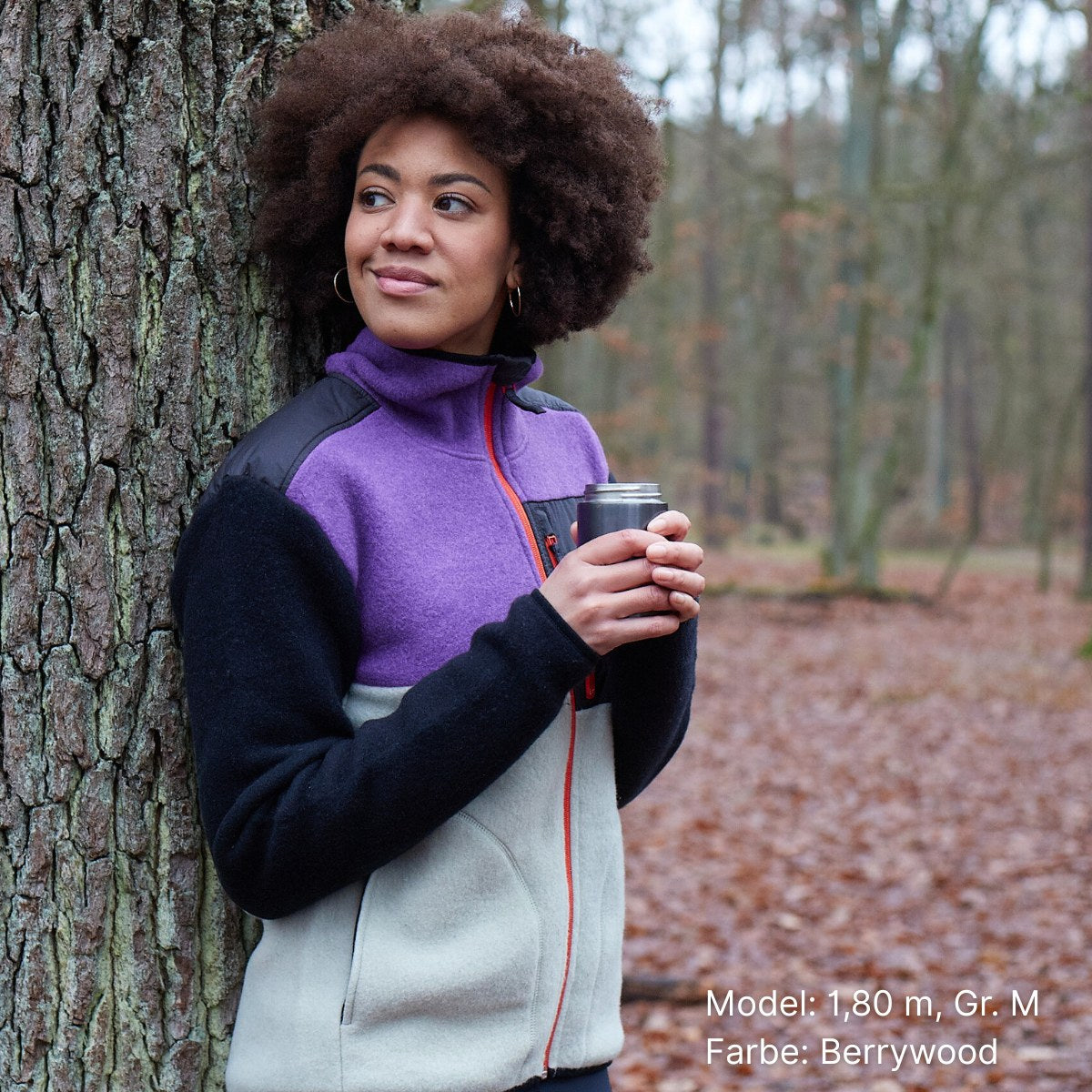 TheNova Merino Fleece Jacke, verschiedene Farben, unisex